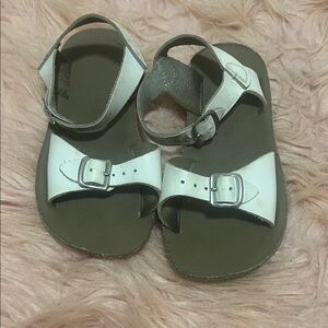 Surf Style Kids Sun Sandals with White Straps